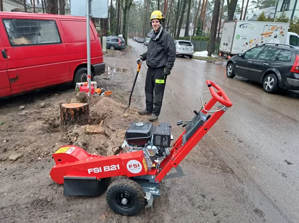 Celmu frēzēšana